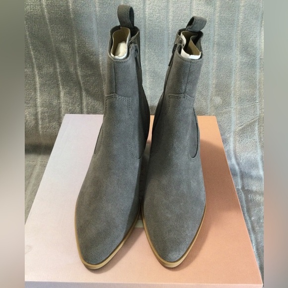 Lisa Vicky Steady Western Stone Pointed Toe Bootie - Picture 2 of 12